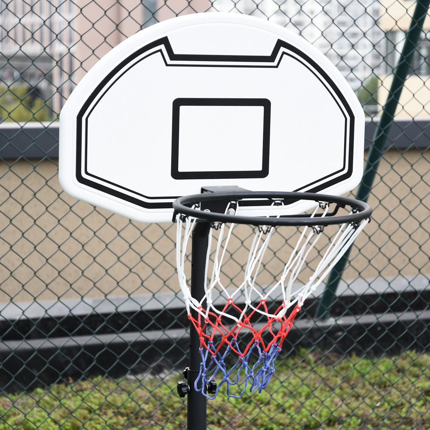 Height Adjustable Basketball Hoop, Portable Basketball Stand, 30 Backboard, Indoor Outdoor Goals Set For Kids Youth Adults