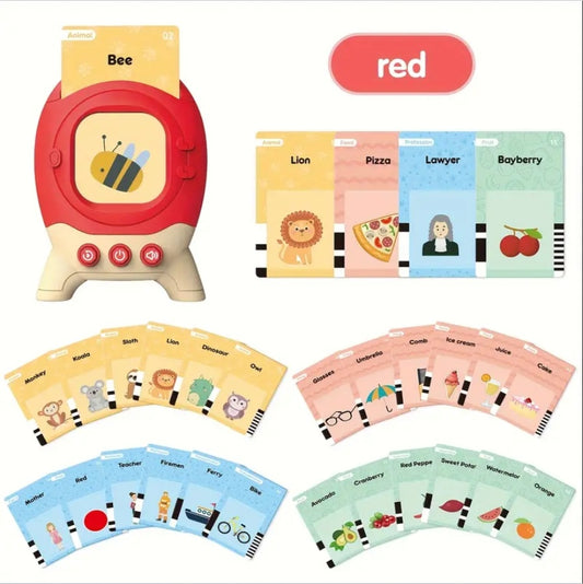 Toddler Toys Talking Flash Cards For 1 2 3 4 5 6 Year Old Boys And Girls, Autism Sensory Toys For Autistic Children, Learning Educational Montessori Speech Therapy 224 Sight Words Kids Gifts