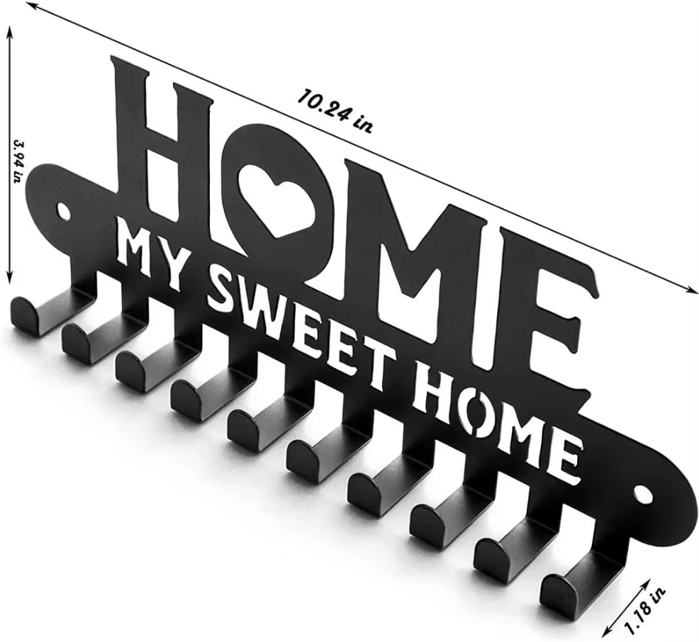 Handcrafted Copper Metal Wall-Mounted Jewelry Organizer With Slots,Display Stand