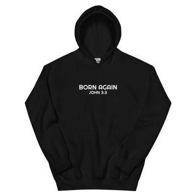 Christian Rebirth Hoodie Printed European And American Plus Velvet