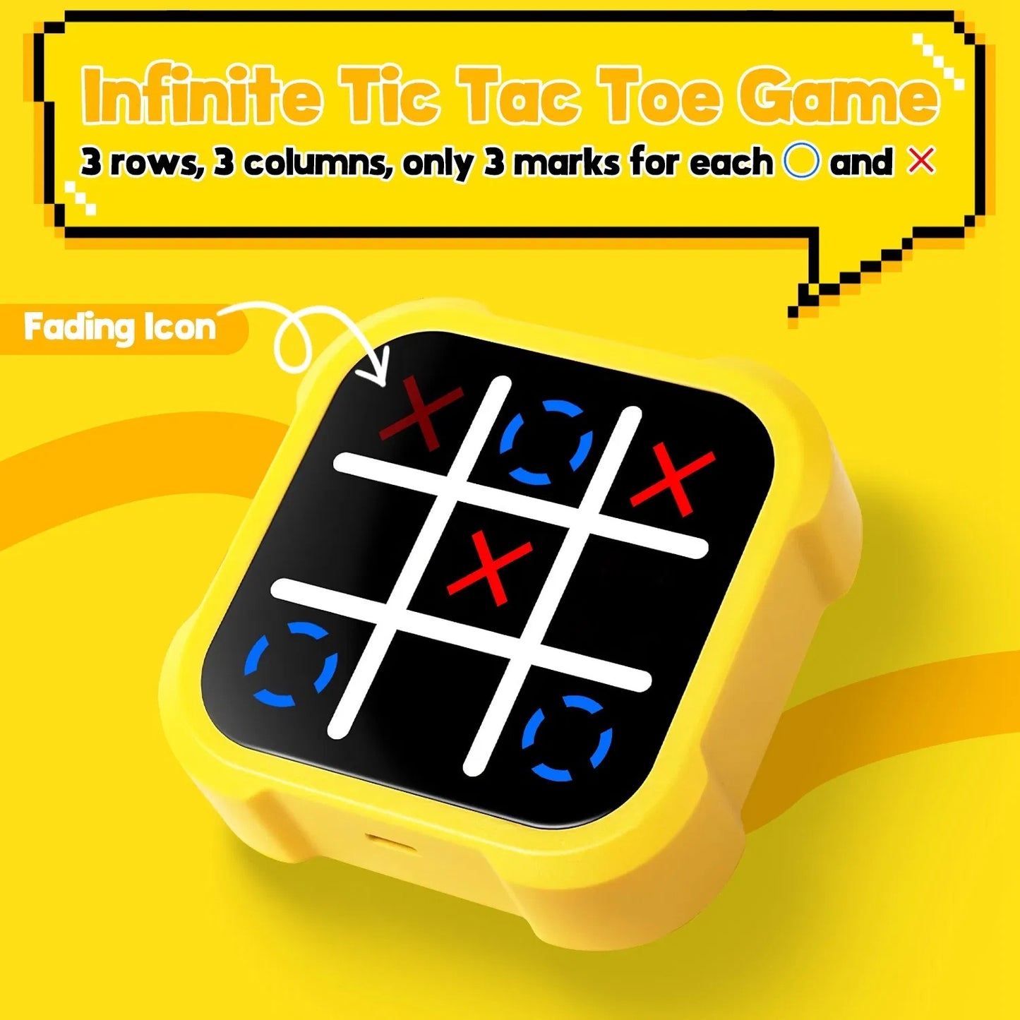 3 In 1 Electric Tic Tac Toe Game Memory Flash Whack Mole Game Portable Travel Game Classic Board Games For Adults And Kids Aged