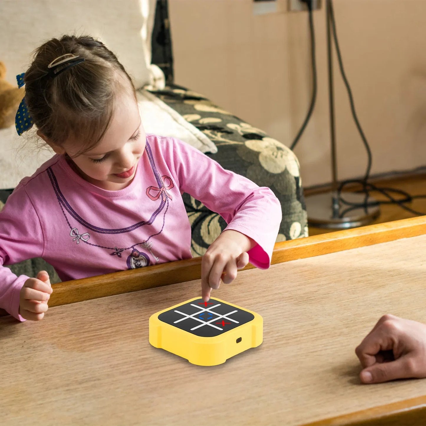 3 In 1 Electric Tic Tac Toe Game Memory Flash Whack Mole Game Portable Travel Game Classic Board Games For Adults And Kids Aged