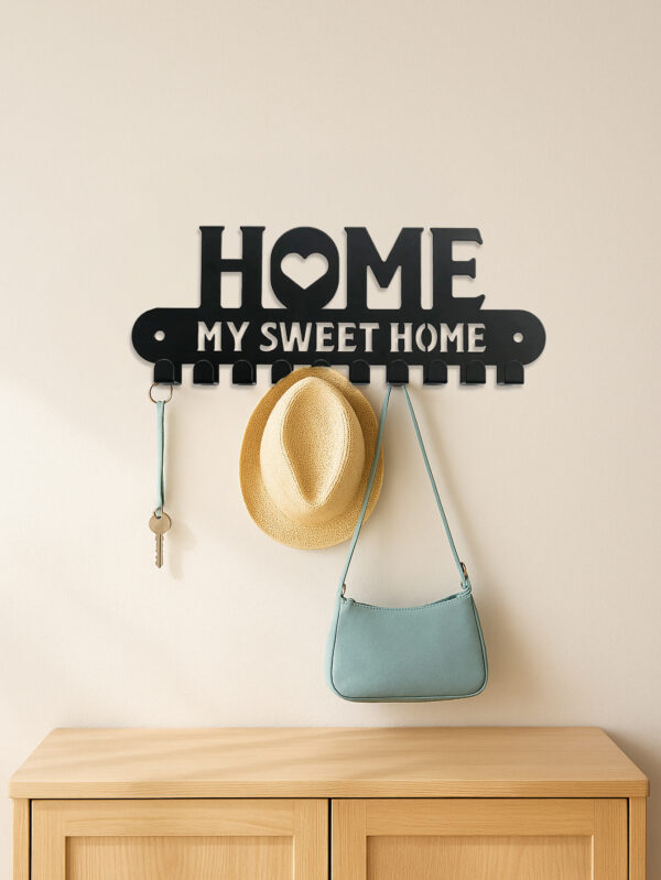 Handcrafted Copper Metal Wall-Mounted Jewelry Organizer With Slots,Display Stand