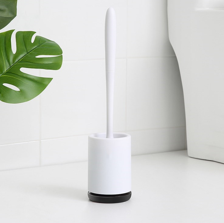 Non-stick Hair Soft Plastic Brush Head Toilet - Image 5