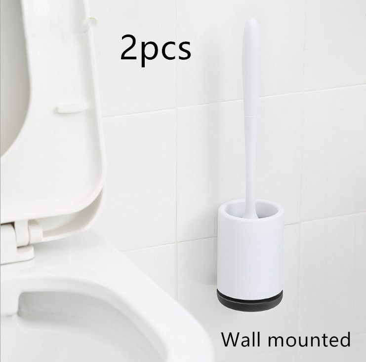 Non-stick Hair Soft Plastic Brush Head Toilet - Image 8