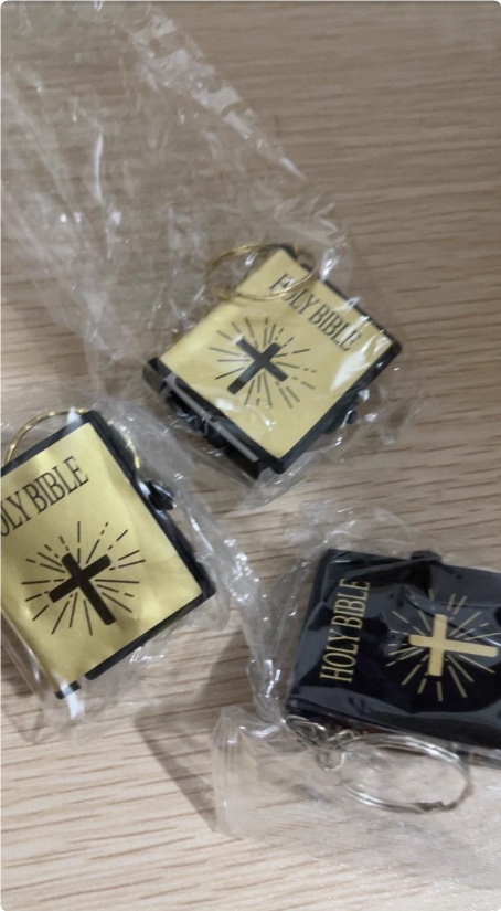 Stainless Steel Necklaces For Men Women Cross Bible Verses Pendant Christian Jesus Baptism Gifts Fashion Jewelry