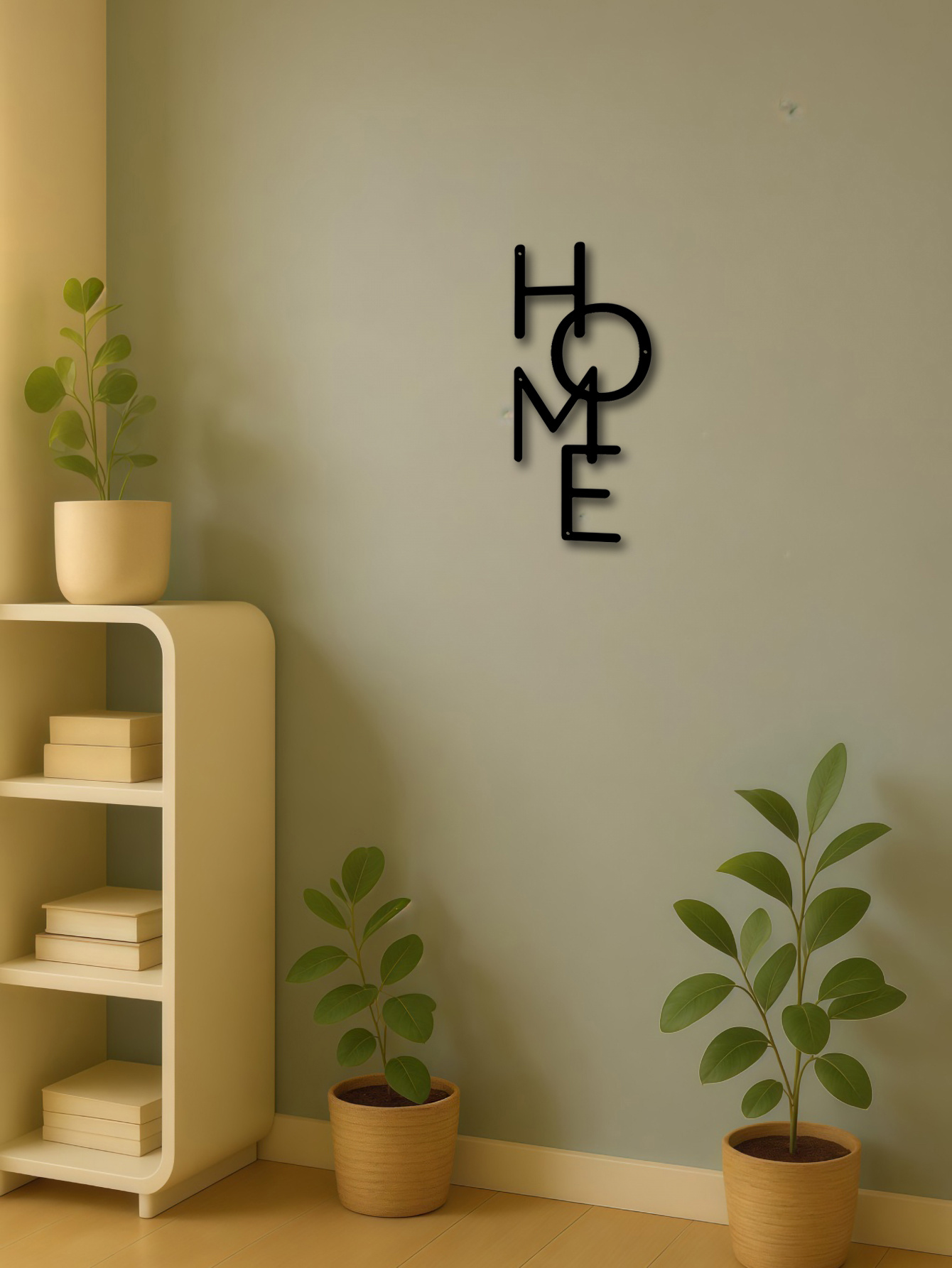 Metal Wall Decor HOME Letter Wall Sign Unique Design For Bedroom Decor&Gifts - Image 2